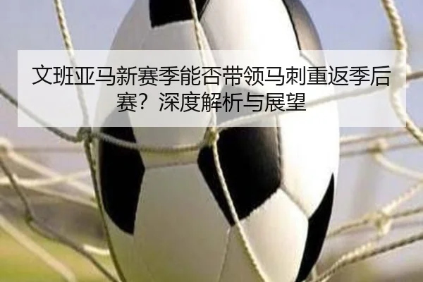 文班亚马新赛季能否带领马刺重返季后赛？深度解析与展望